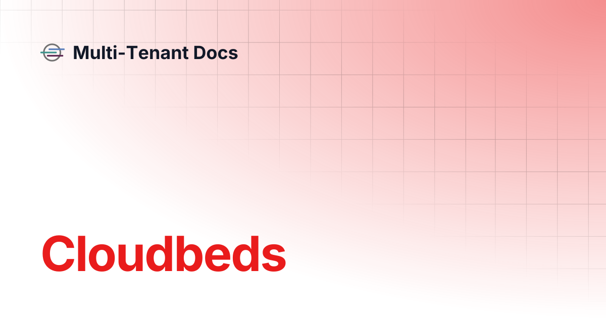Cloudbeds | Personal WiFi Docs